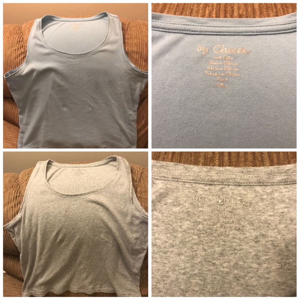 2 Tank Tops Chico’s plus size